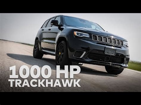 Hennessey 1,000-HP Jeep Grand Cherokee Trackhawk Embodies SUV Hegemony ...