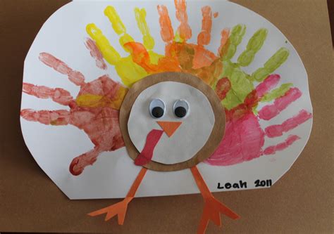 Thanksgiving Handprint Turkey Craft - The Purposeful Mom