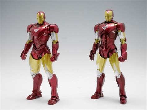 S.H. Figuarts Iron Man Mark VI Figure Comparison Photos! - Marvel Toy News