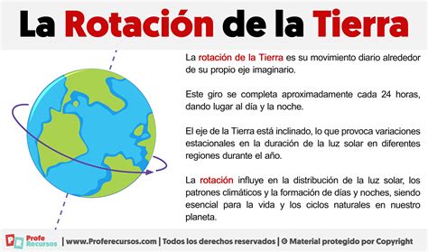 Qué es la Rotación de la Tierra