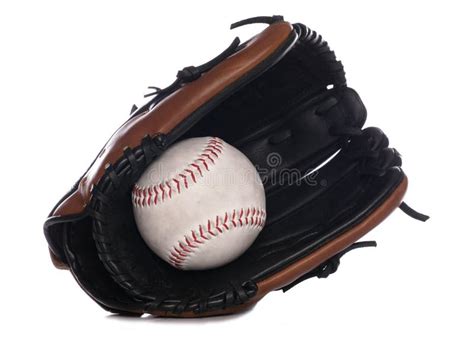 Softball Glove And Ball Royalty Free Stock Photo - Image: 16557045