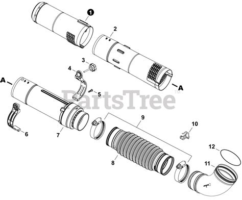 Echo PB-8010T - Echo Backpack Blower Parts (SN: P52415001001 ...