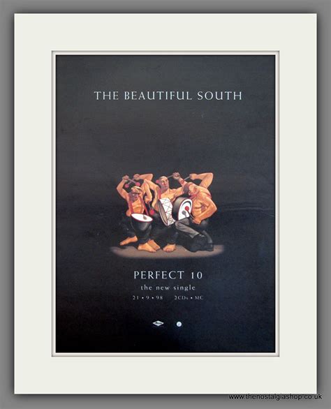 The Beautiful South, Perfect 10. Original Advert 1998 (ref AD11679) – The Nostalgia Shop