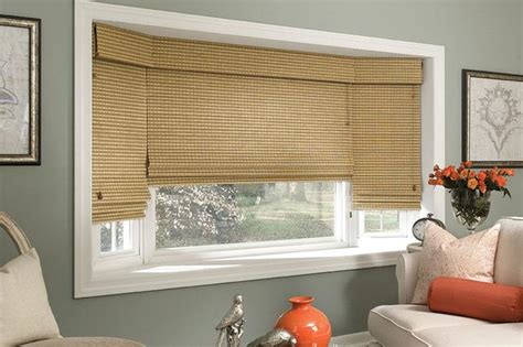 Manh Truc WOVEN WOOD ROMAN SHADES - BAY WINDOW SHADES - Lafayette ...