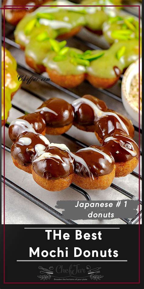 The best Mochi Donuts are easy, healthy and delicious, With their Mochi like texture they are ...