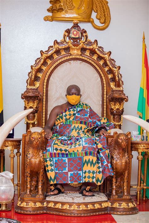 Chief of Defense Staff Visits OTUMFUO OSEI TUTU II – Manhyia Palace