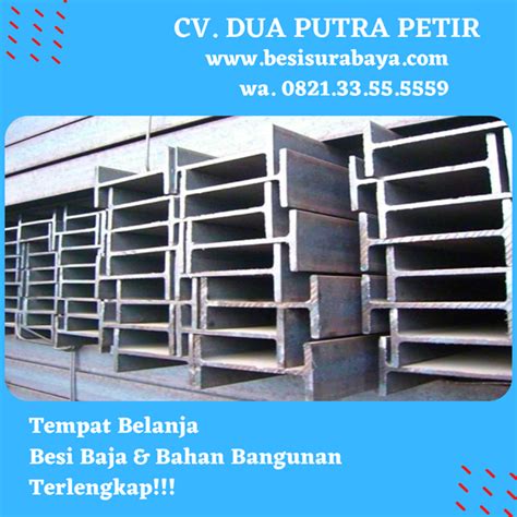 Jual Besi H Beam 150 x 150 x 7.5 12 meter Surabaya oleh CV. Dua Putra Petir