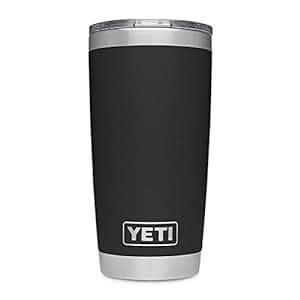 YETI Rambler 20 oz Stainless Steel Vacuum Insulated Tumbler w/MagSlider Lid, Black: Amazon.ca ...