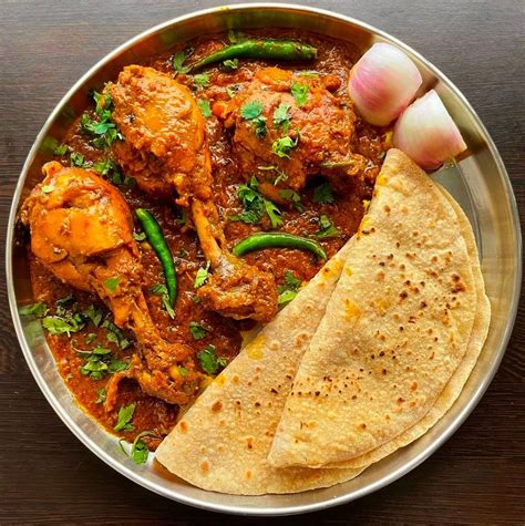 Sameer Nandy on Twitter: "Chicken curry with Roti https://t.co ...