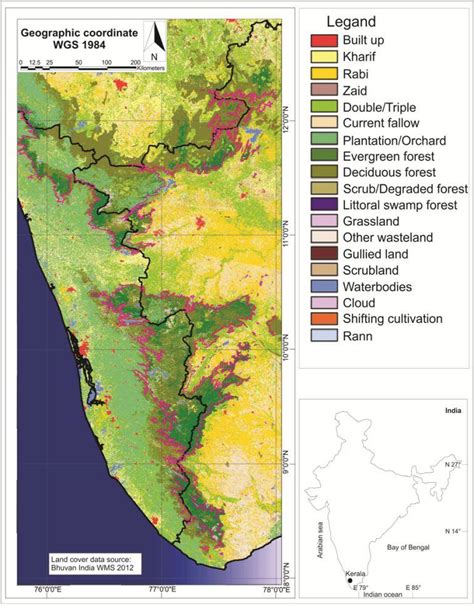 Western Ghats Map Kerala - Bobbie Stefanie