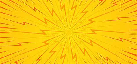 Yellow Lightning Background