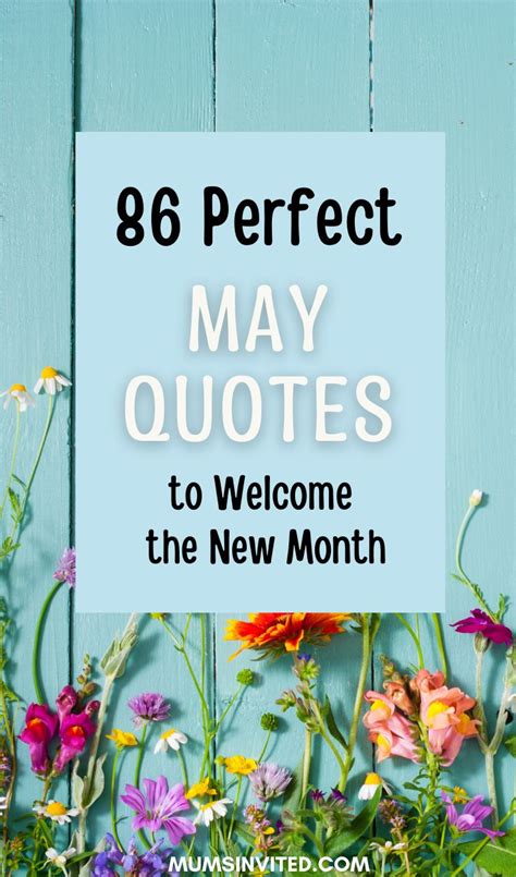 May Quotes For Your Birthday Month | Hello may quotes, May quotes, New month quotes