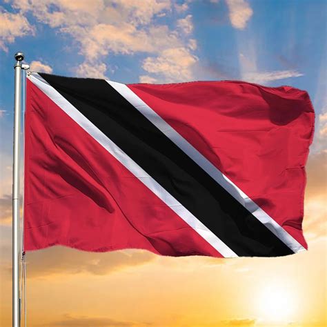 Flag Of Trinidad And Tobago Trinidad Flag Cross Emoji Caribbean Flag B - Prideearth | Caribbean ...