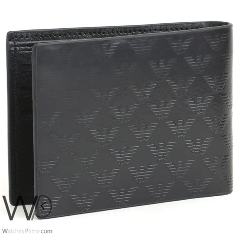 Giorgio Armani wallet for men black | Watches Prime