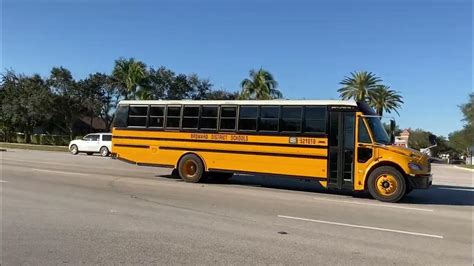 Broward District School Bus Bypass, Sheridan St, 2022 Thomas Saf-T ...