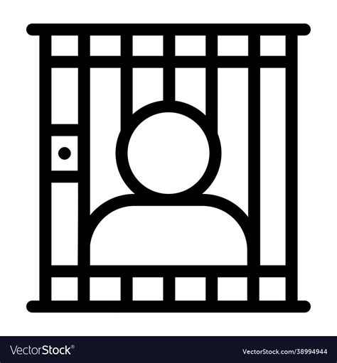 Prison Royalty Free Vector Image - VectorStock