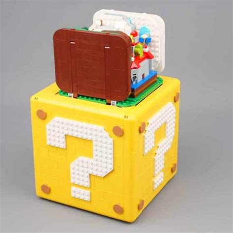 Super Mario 64 Question Mark Block 71395 Ideas Creator Series 2064Pcs ...