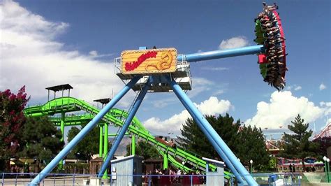 SideWinder off-ride HD Cliff's Amusement Park - YouTube