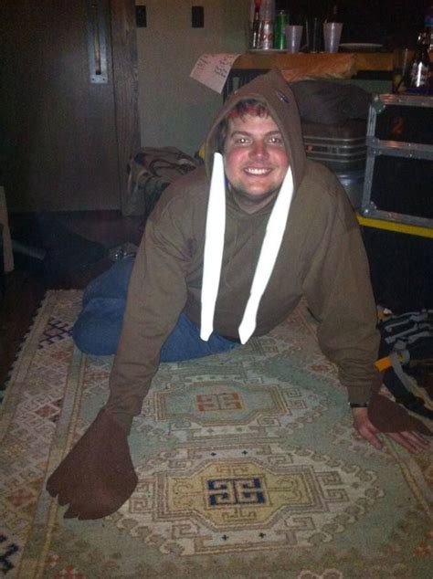 I am the walrus- awesomely rad diy walrus costume from a brown hoodie ...