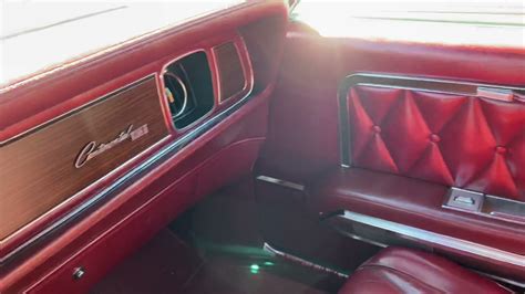 1969 Lincoln Continental Mark III interior overlook - YouTube