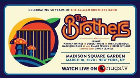 Final Allman Brothers Band Lineup Concert To Be Live Streamed