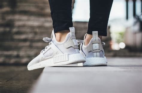 The adidas NMD XR1 Is Pristine In Vintage White • KicksOnFire.com