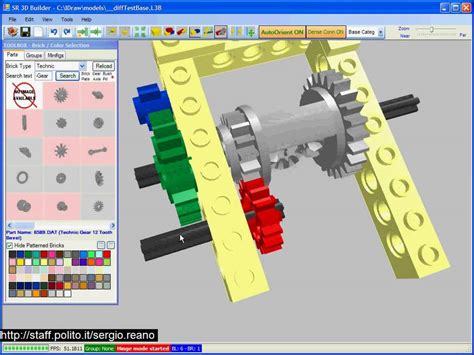 LEGO SR 3D Builder Technic 3 - YouTube