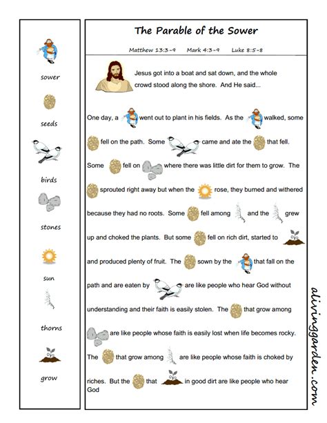 Parable of the Sower.pdf - Google Drive | Kids-crafts | Pinterest | Google drive, Pdf and Sunday ...