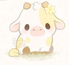 Kawaii Fruit Cows Clipart Cows PNG Cute Cows Clipart ...