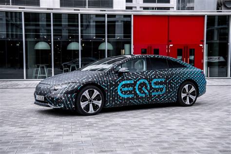 2022 Mercedes-Benz EQS is still camouflaged for now - CNET