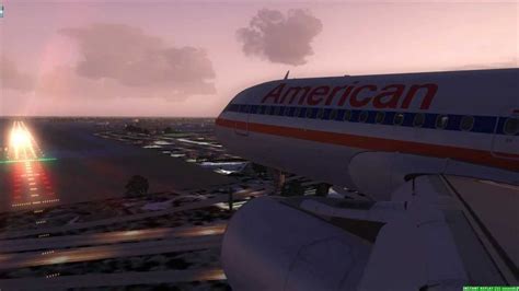 American A320 Morning Approach Tampa ++ FSX - YouTube