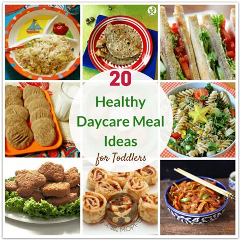 20 Healthy Daycare Meal Ideas for Toddlers