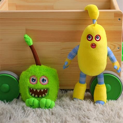 30cm Green Yellow Furcorn Hoola My Singing Monsters Plush | My Singing ...