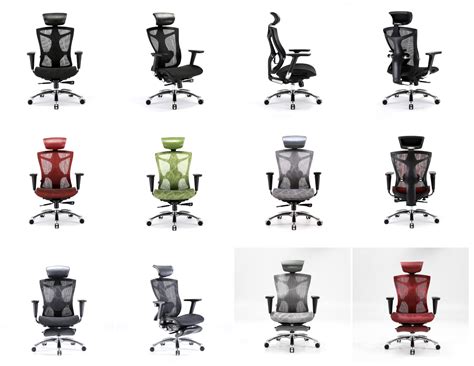 Luxury Ergonomic Staff Task Computer Desk Office Furniture Armchair ...