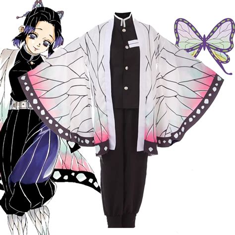 Demon Slayer Kochou Kanae Cosplay Costume Adult Kids Anime Kimetsu No ...