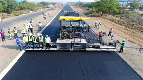 Highway construction target to be raised to 38 km/day for FY24 ...