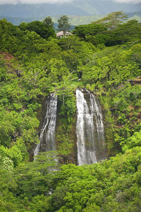 Opaekaa Falls Photograph by David L Moore | Fine Art America