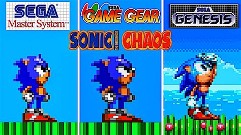 Sonic Chaos - Master System Vs. Game Gear Vs. Genesis?! - YouTube