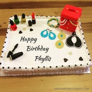 Phyllis Happy Birthday Cakes Pics Gallery