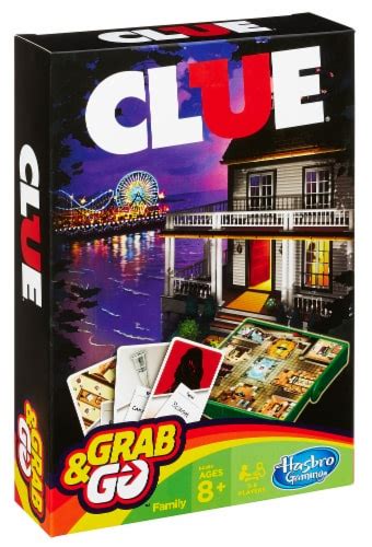 Hasbro Gaming Clue Grab and Go Board Game, 1 ct - Fry’s Food Stores