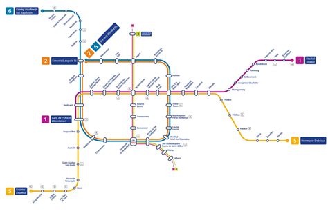 Plan nieuwe metro Brussel | Op zaterdag 4 april 2009 wijzigt… | Flickr