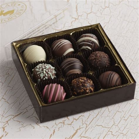 Truffles Assortment Gift Box - Custom, handmade chocolate truffle gifts