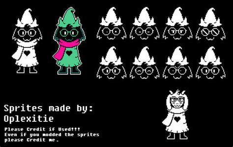 Ralsei(DeltaRune) UT SpriteSheet by Oplexitie on DeviantArt