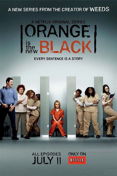 "OITNB" poster | Black tv series, Orange is the new black, Orange is ...