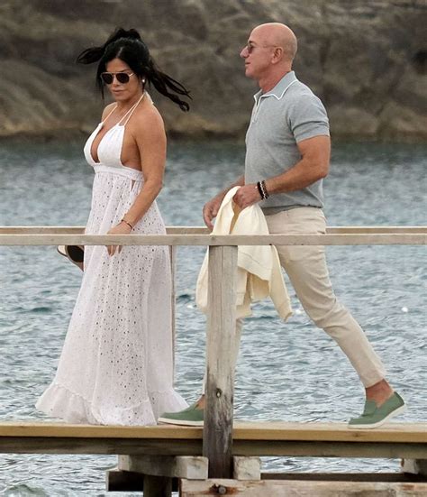 Lauren Sánchez Wears White Mini with 30-Carat Engagement Ring