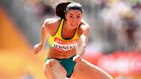 Michelle Jenneke jiggle video qualifies for final for 100m hurdles at ...