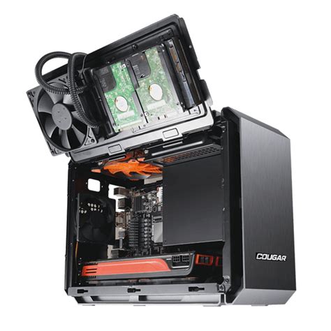 Compucase Cougar Compact Pro Gaming Case - Mini ITX, 350mm Graphic card, Slim ODD, 3.5?HDD / 2.5 ...