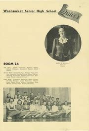 Woonsocket High School - Quiver Yearbook (Woonsocket, RI), Class of 1945, Page 88 of 134