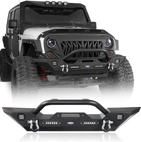 Hooke Road Offroad Steel Bumper ⁇ wwinch & ⁇ | Ubuy Thailand