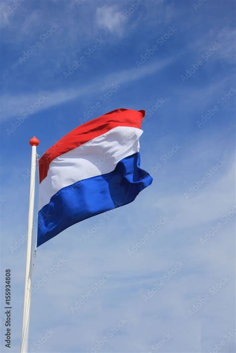 Dutch flag Stock Photo | Adobe Stock